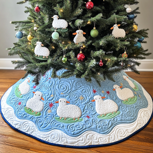 Sheep DAI040924148 Quilted Tree Skirt