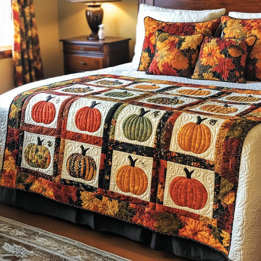 Pumpkin TAI021024040 Quilt Blanket