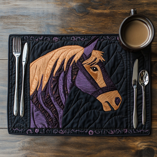 Horse TAI121024153 Quilted Placemats