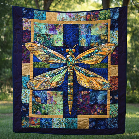 Dragonfly TAI151024420 Quilt Blanket