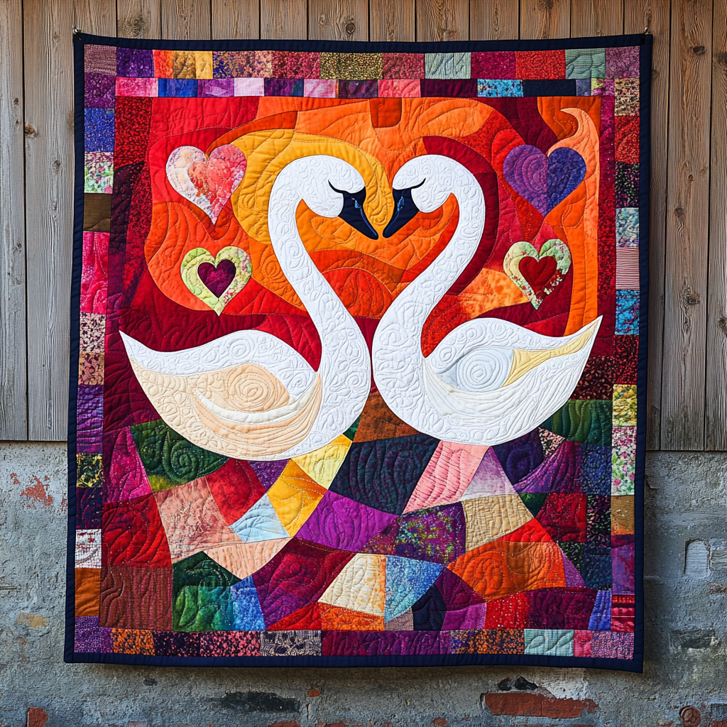 Swan DAI25102410 Quilt Blanket