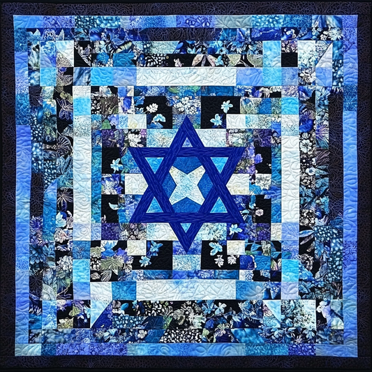 Jewish Star TAI091024139 Quilt Blanket