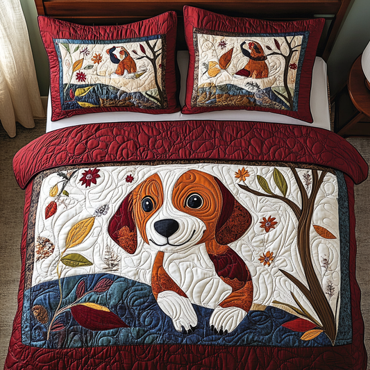 Beagle TAI181024171 Quilt Bedding Set