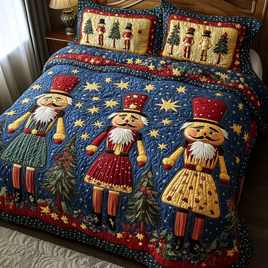 Christmas Nutcracker TAI181024185 Quilt Bedding Set