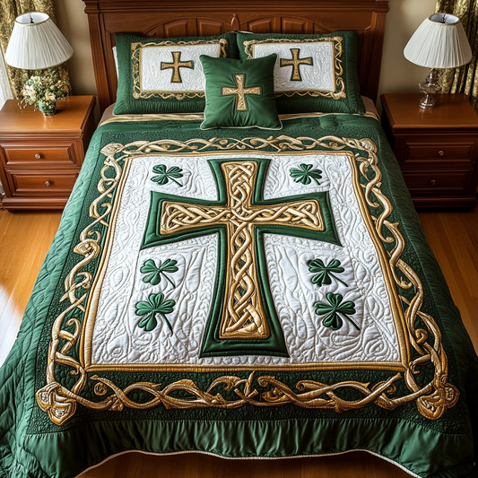 Celtic Cross DAI200125074 Quilt Bedding Set