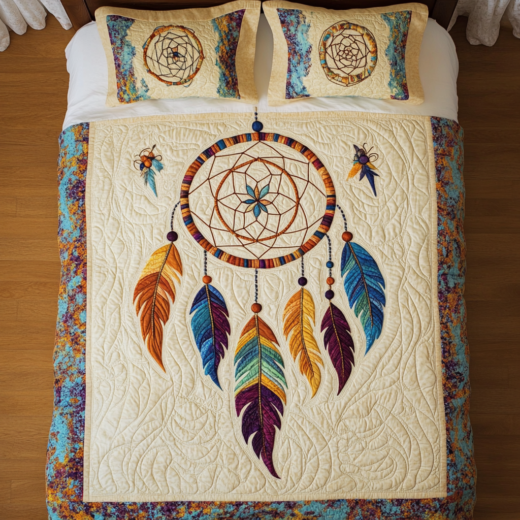 Dreamcatcher DAI280824156 Quilt Bedding Set