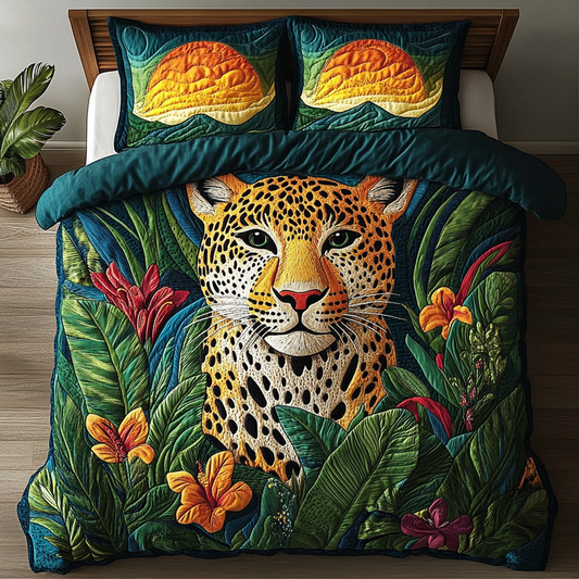 Leopard DAI200125087 Quilt Bedding Set