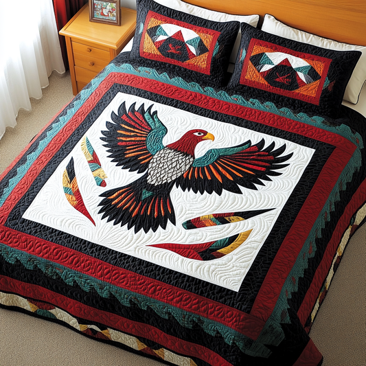 Native American Eagle DAI051224079 Quilt Bedding Set