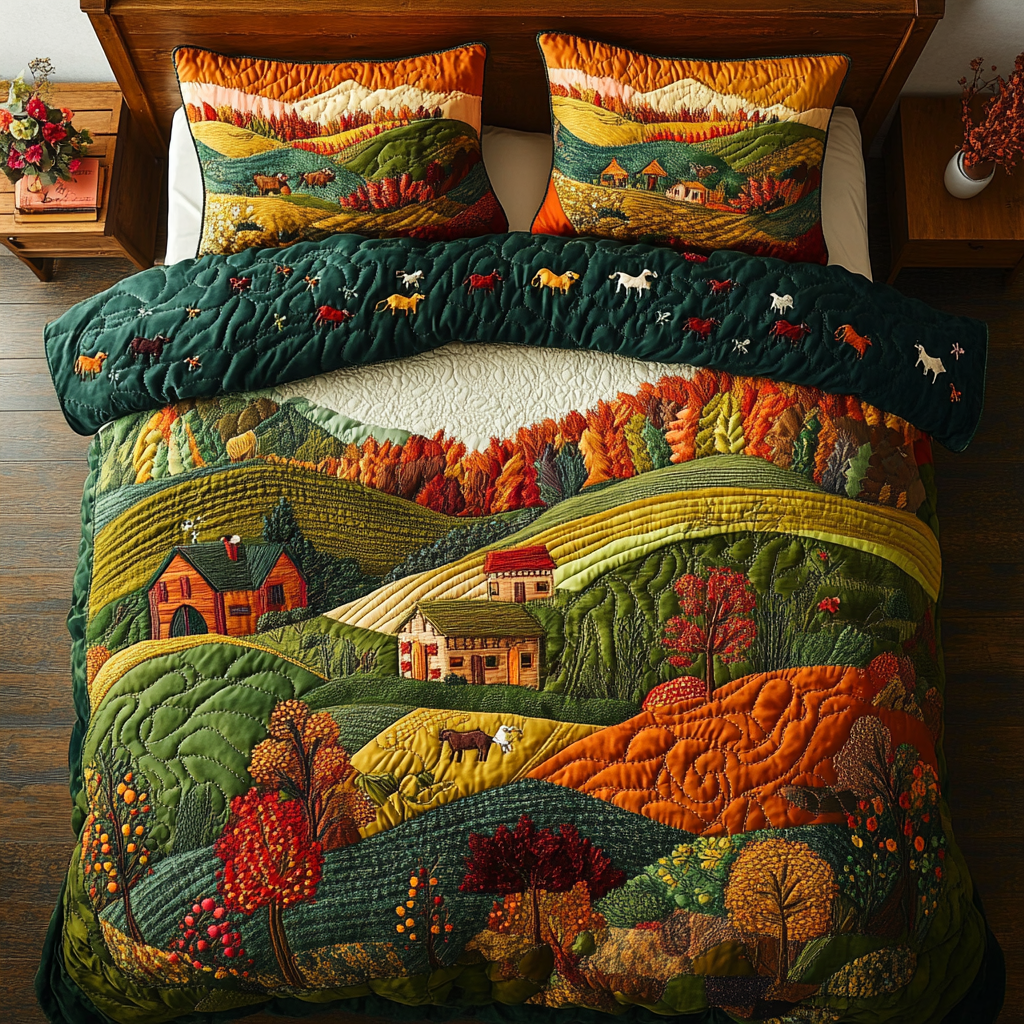 Autumn Hill DAI150125246 Quilt Bedding Set