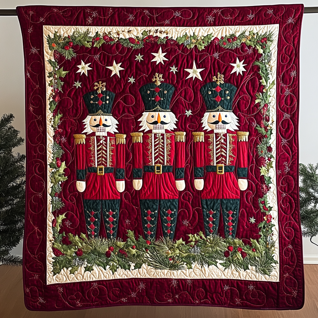 Christmas Nutcracker TAI091024095 Quilt Blanket