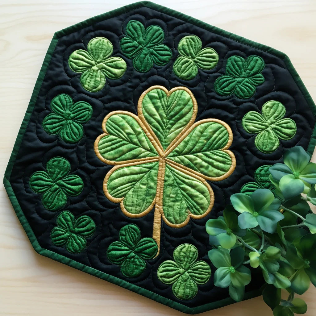 Irish Shamrock TAI040124341 Quilted Placemats