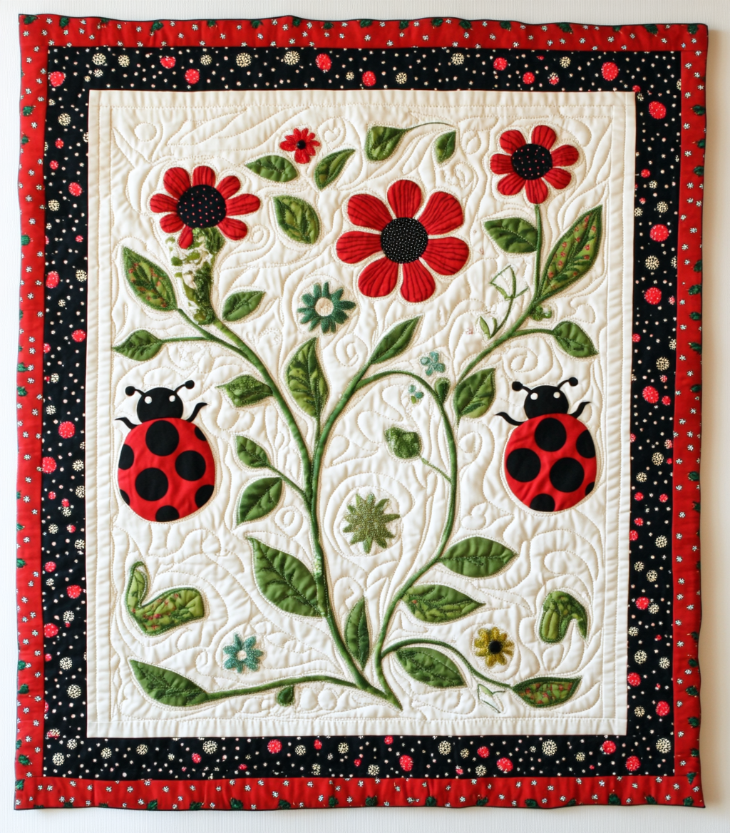 Ladybug DAI221024169 Quilt Blanket