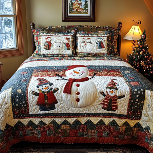 Snowman DAI190824235 Quilt Bedding Set