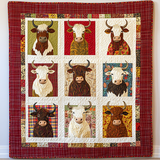 Highland Cow DAI281124041 Quilt Blanket