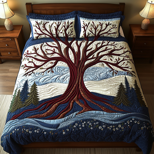 Tree Of Life TAI101224510 Quilt Bedding Set