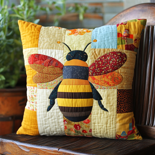 Bee TAI130824179 Quilted Pillow Case