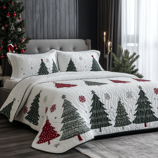 Christmas Tree TAI040924293 Quilt Bedding Set