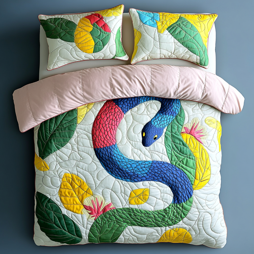 Snake DAI200125130 Quilt Bedding Set