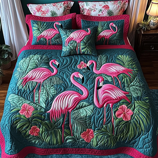 Flamingo TAI101224406 Quilt Bedding Set