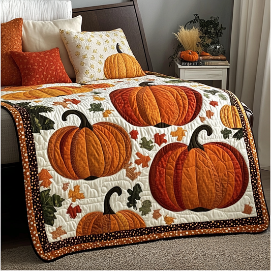 Pumpkin TAI021024037 Quilt Blanket