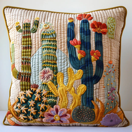 Cactus TAI240424184 Quilted Pillow Case