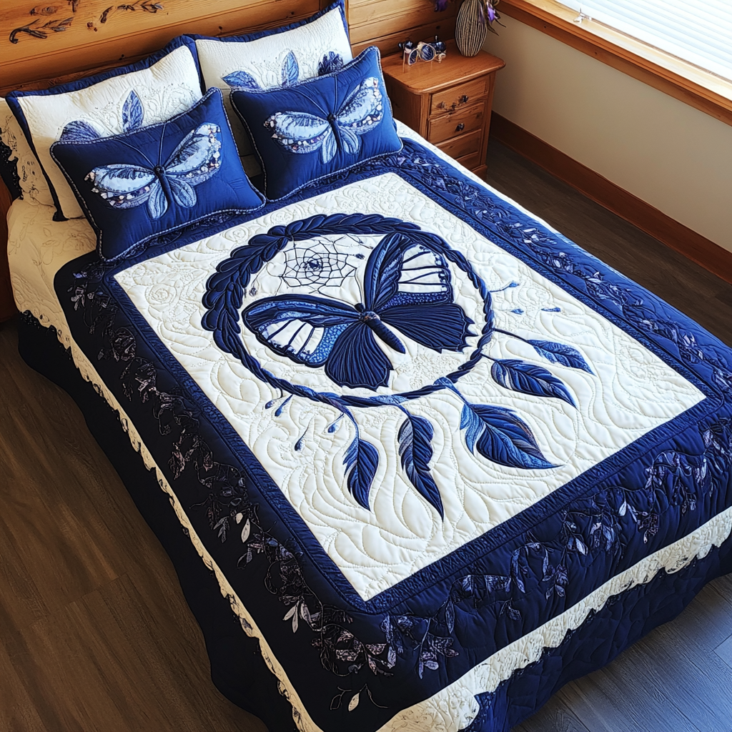 Butterfly Dreamcatcher DAI171224208 Quilt Bedding Set