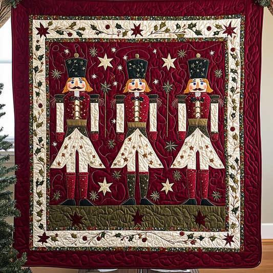 Christmas Nutcracker TAI091024119 Quilt Blanket