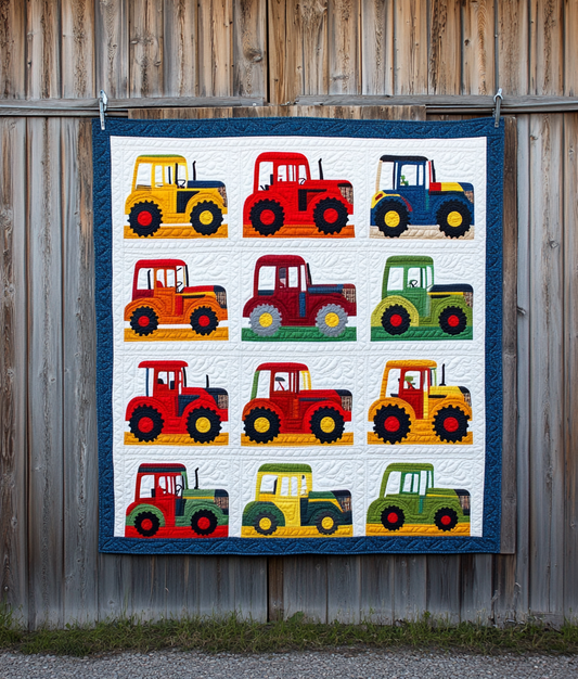 Farm Tractor DAI221024183 Quilt Blanket