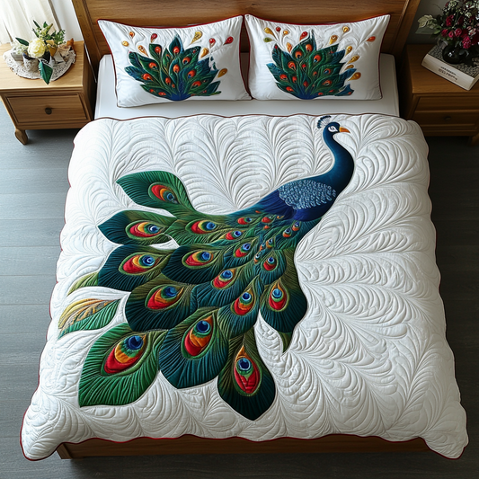 Peacock DAI200125095 Quilt Bedding Set