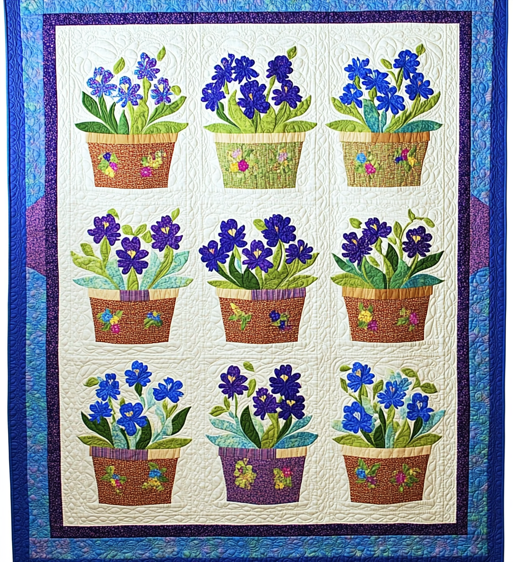 Texas Bluebonnet DAI111124447 Quilt Blanket