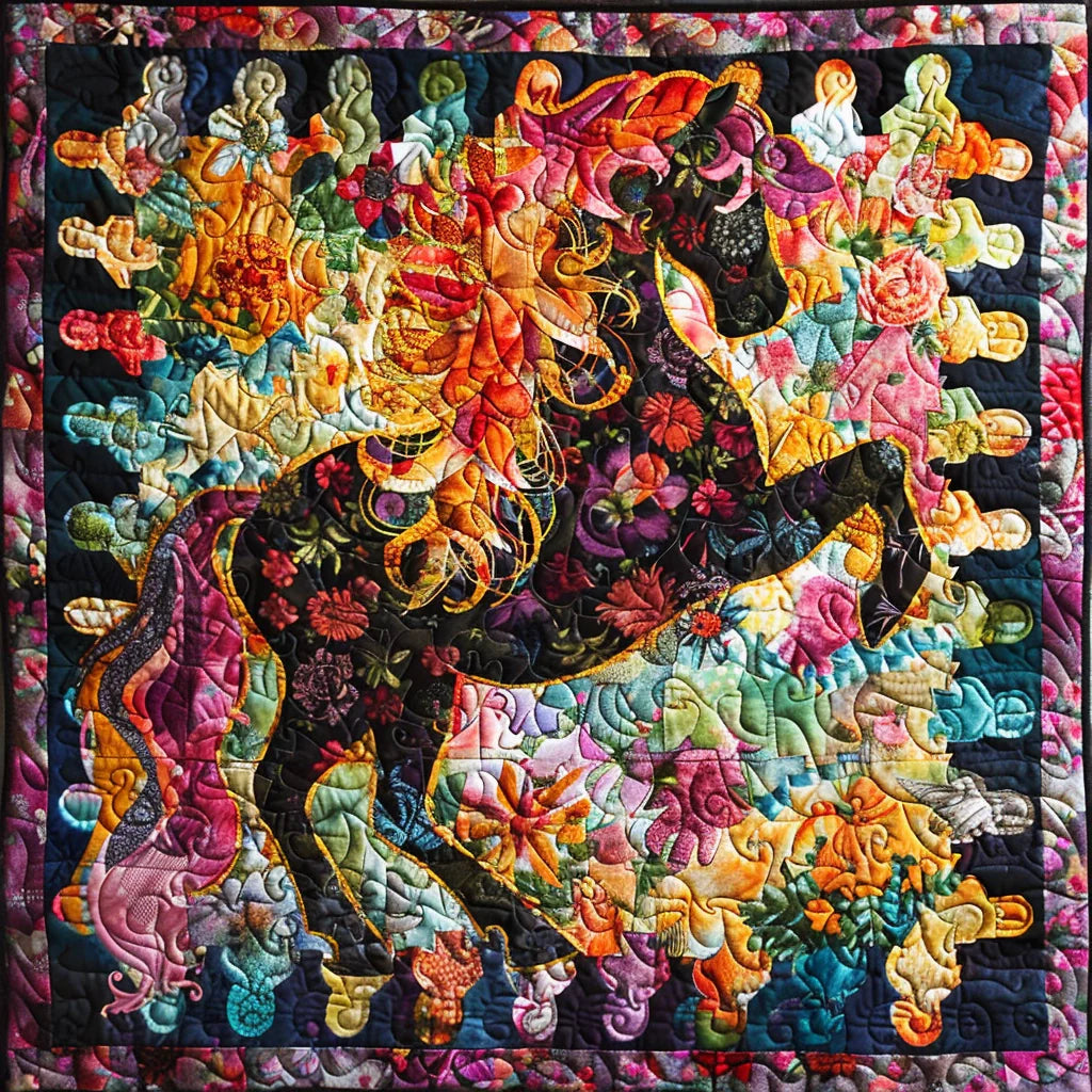 Horse TAI240424126 Quilt Blanket