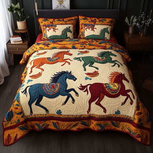 Native Horse TAI080824067 Quilt Bedding Set