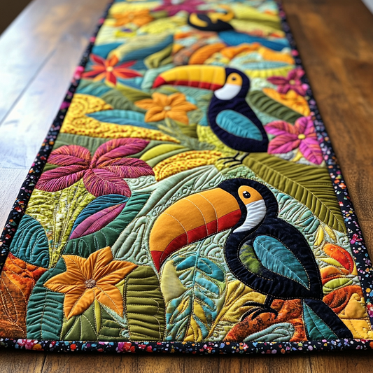 Toucan DAI190225247 Quilted Table Runner