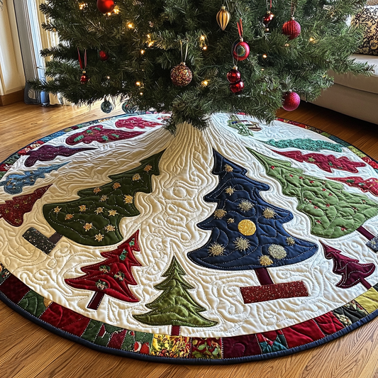 Christmas Tree TAI021024152 Quilted Tree Skirt