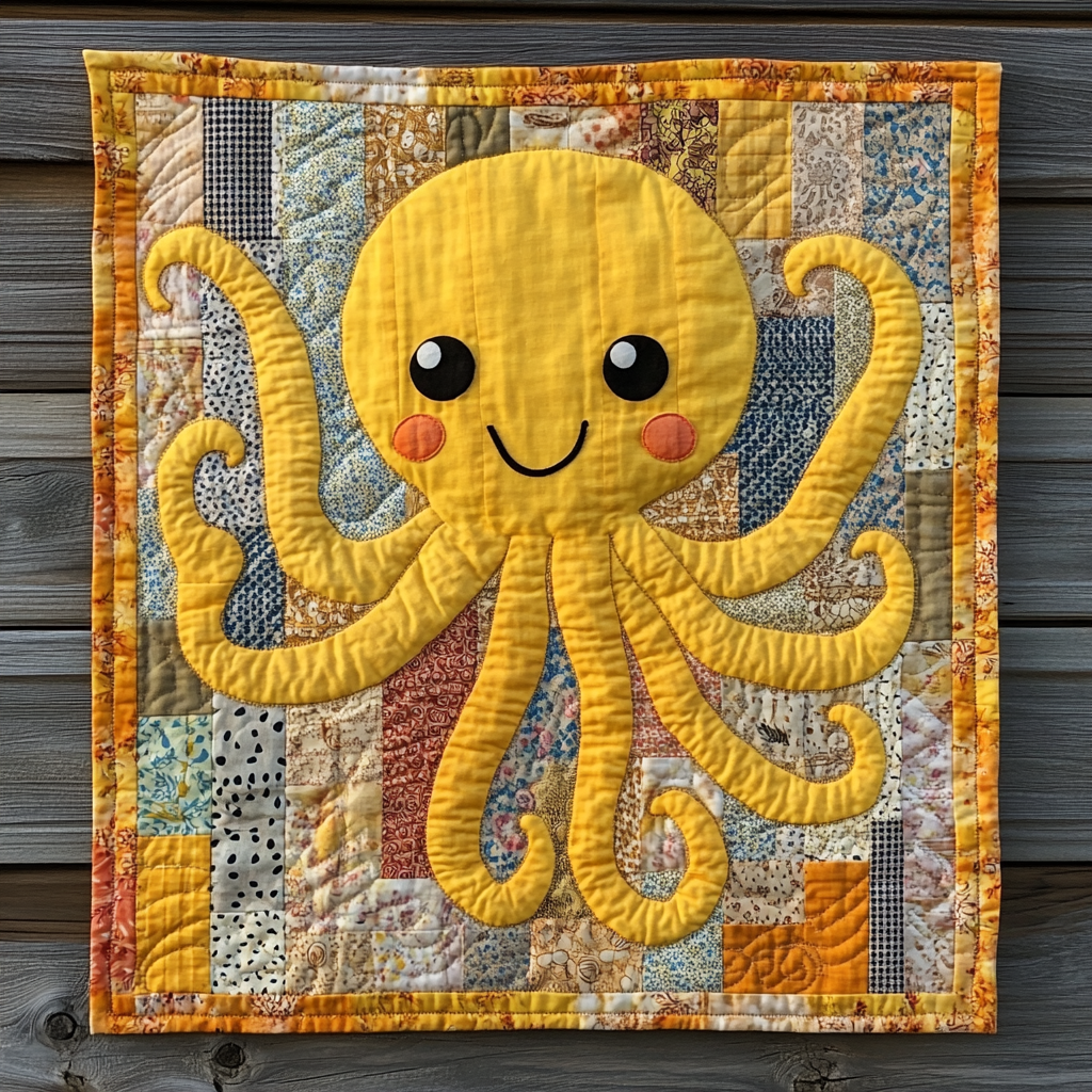 Octopus DAI040924206 Quilt Blanket