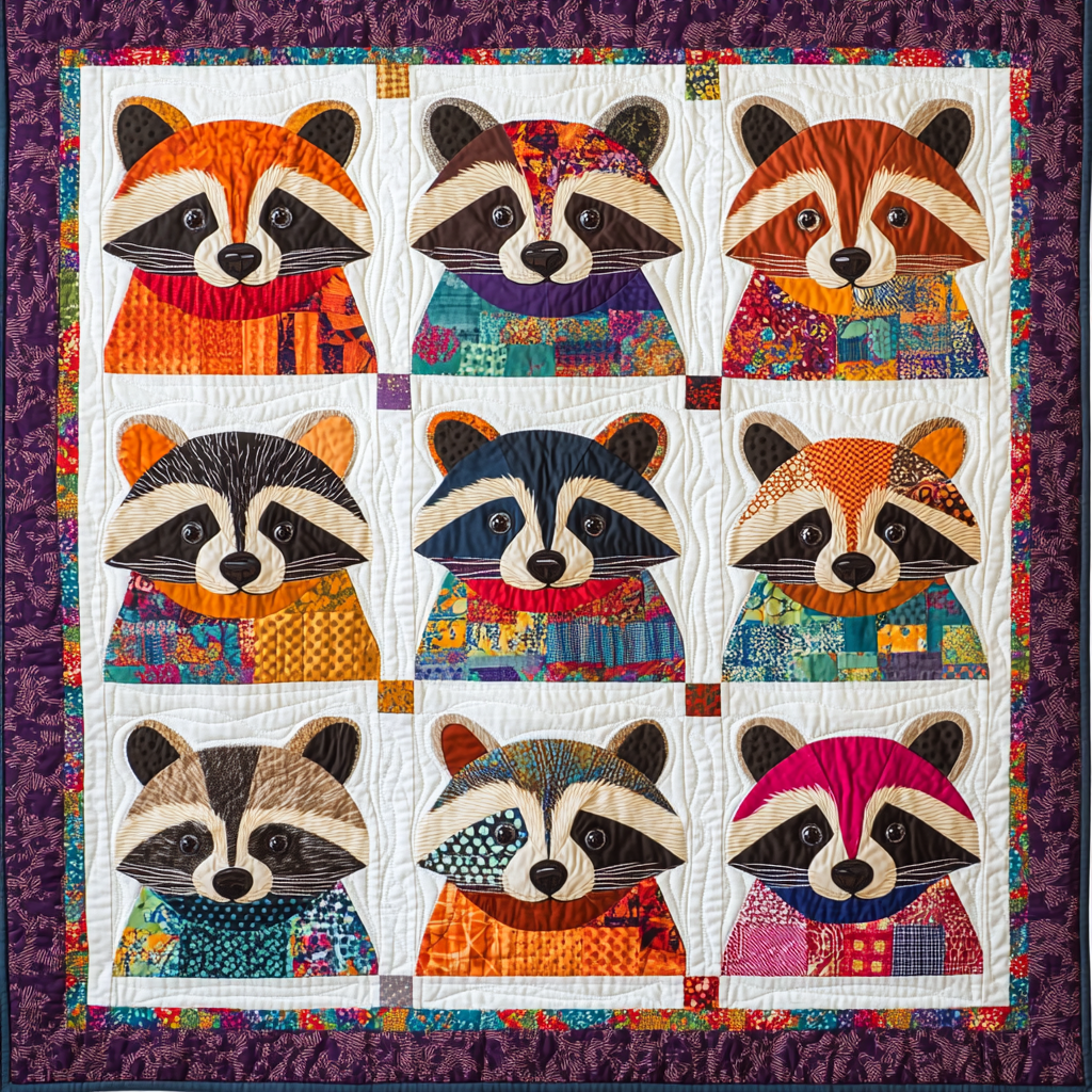 Raccoon DAI25102454 Quilt Blanket