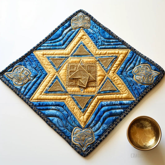 Jewish Star Of David TAI040124349 Quilted Placemats