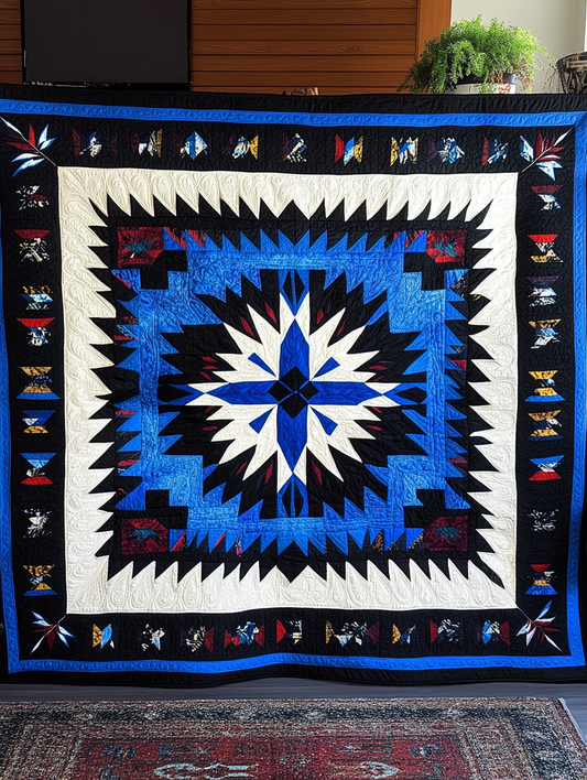 Native American TAI091024055 Quilt Blanket