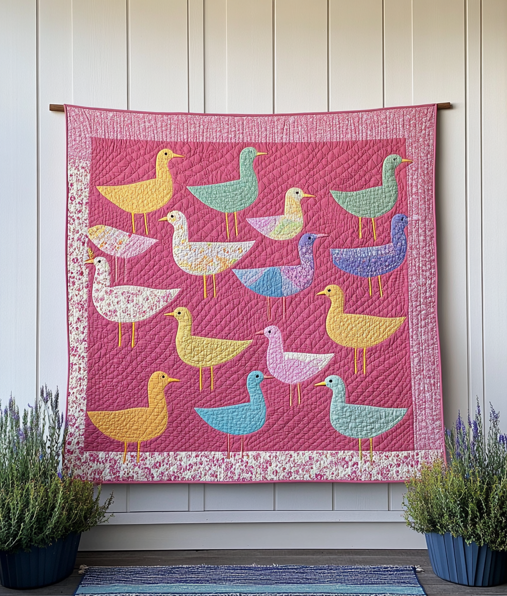 Geese DAI221024197 Quilt Blanket