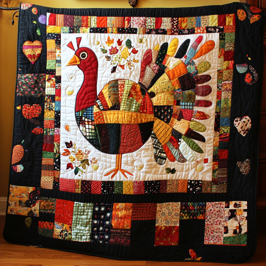 Peacock DAI130824063 Quilt Blanket