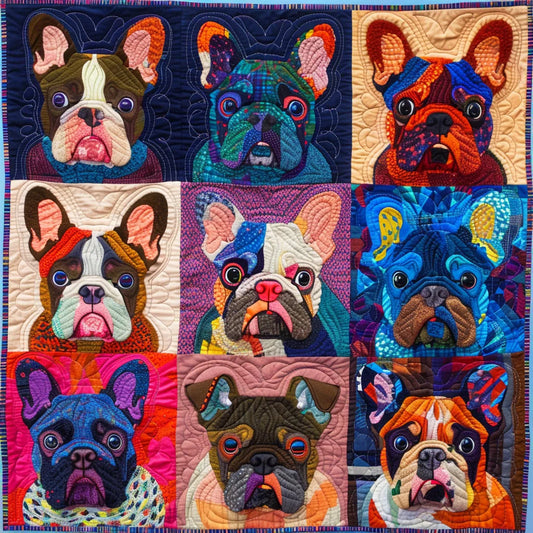 French Bulldog TAI240424052 Quilt Blanket