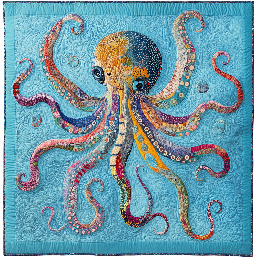 Octopus DAI040924209 Quilt Blanket