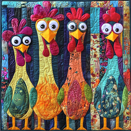 Chicken Alpha Pattern Chicken – Alpha Quilt