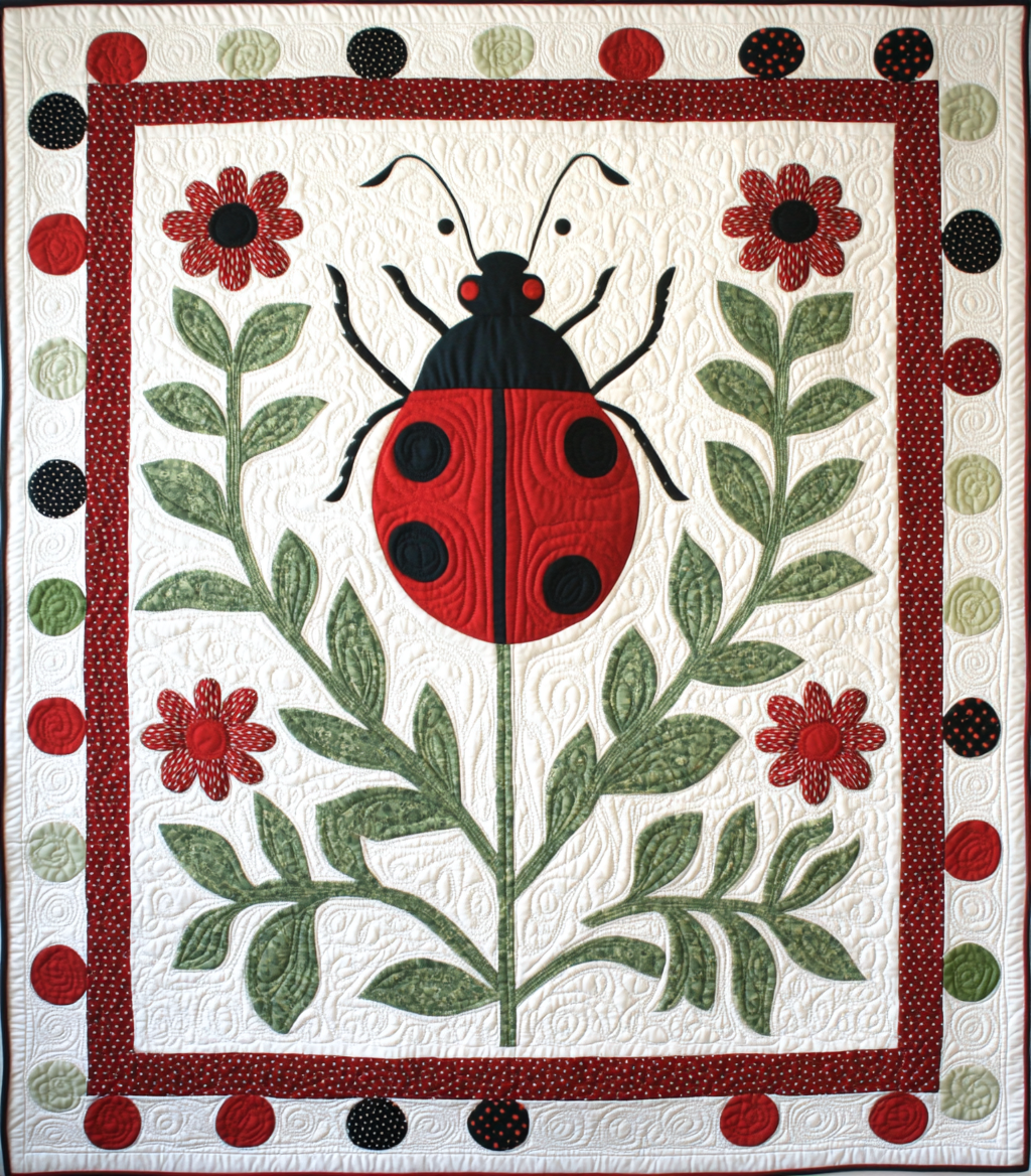 Ladybug DAI221024162 Quilt Blanket