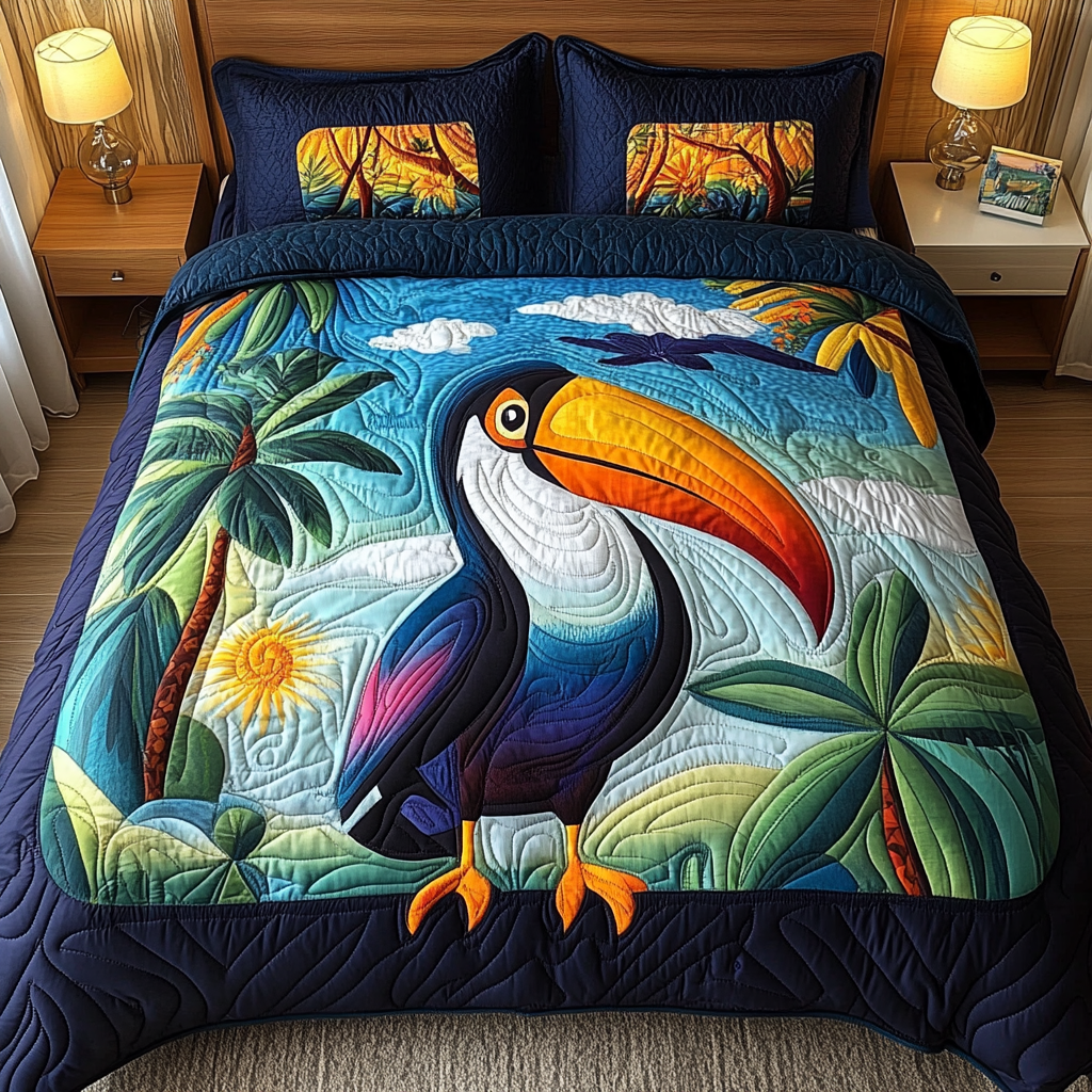 Toucan DAI190225121 Quilt Bedding Set