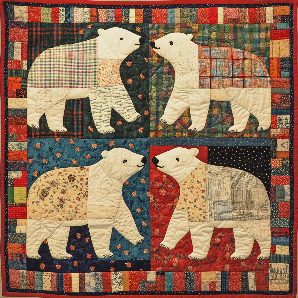 Polar Bear DAI070824135 Quilt Blanket