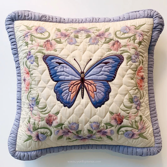 Butterfly TAI060324070 Quilted Pillow Case