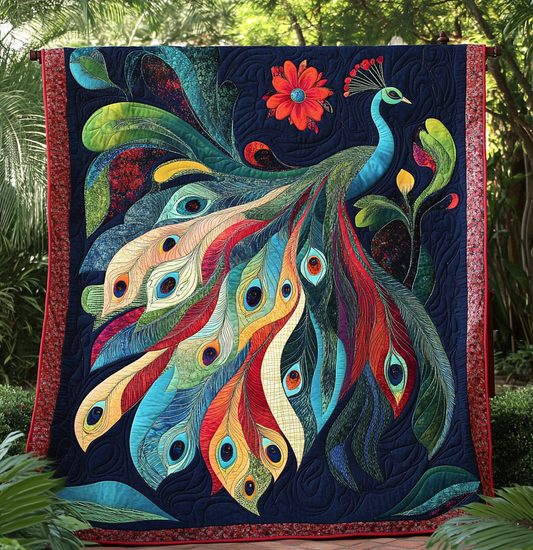 Peacock DAI190225018 Quilt Blanket
