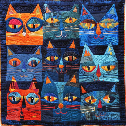 Cat TAI240424056 Quilt Blanket