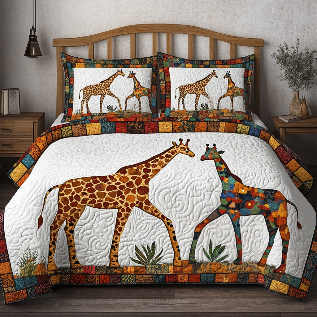 Giraffe DAI281124144 Quilt Bedding Set